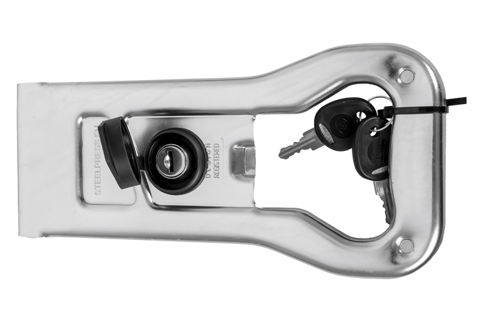 Perno de bloqueo para remolque portacontenedores STEELPRESS ZD-03 V.3, cerradura de puerta de 3000 mm