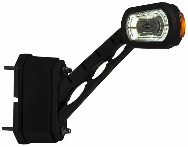 Lámpara de posición izquierda LED HORPOL LDCC 2713 sobre brazo de goma, con sensor de marcha atrás