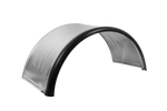 Guardabarros doble para remolque de 15-16" DOMAR DK7115, paso de rueda de 880/400 mm, metálico con borde de goma.