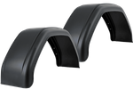Juego de dos guardabarros para remolque de 15-16" DE HAAN HMK 2480, pasos de rueda 800/240 mm