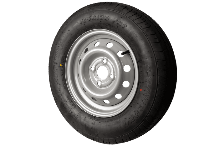 Rueda de remolque NEUMÁTICO LINGLONG 165/80 R13C 96/94N LLANTA UNITRAILER 4Jx13"H2 4x100 ET:30