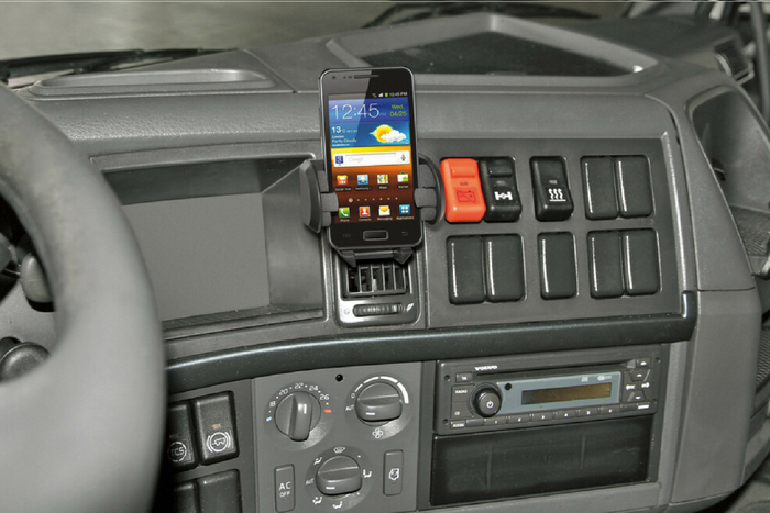 Soporte para teléfono LAMP Soporte múltiple 2 en 1, con ventosa o soporte para rejilla de ventilación