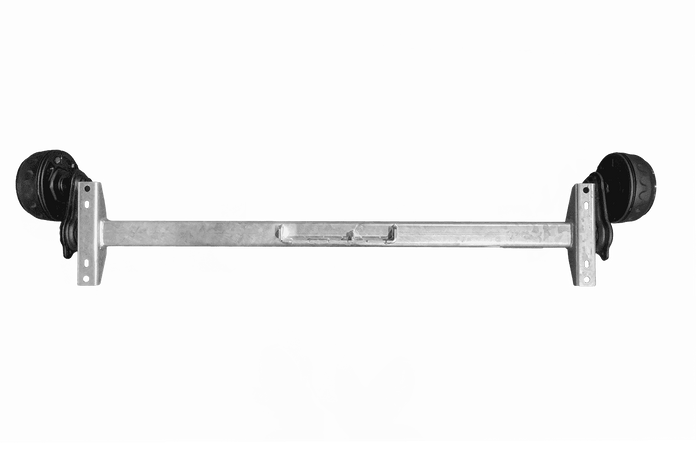 Eje con freno KNOTT VGB13-M para remolque/transportador 1350 kg 1450 mm 1900 mm 5x112