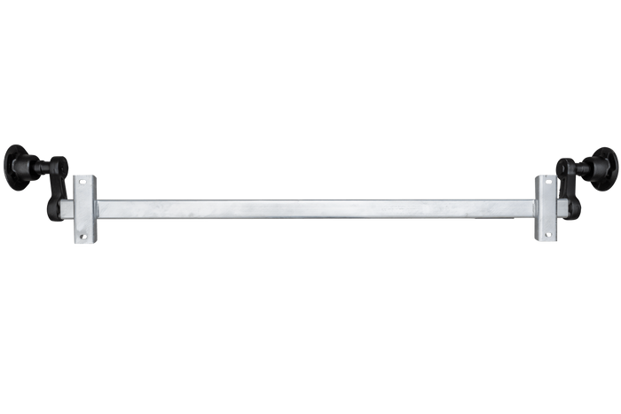 KNOTT VG7-L eje sin freno para remolque 750kg 1380mm 1880mm 4x100