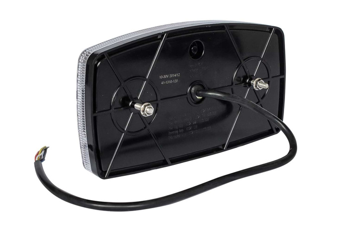 ASPÖCK 41-131 Luz trasera LED, 7 funciones, izquierda