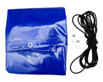 LONA PLANA AZUL PARA REMOLQUE GARDEN TRAILER 200 KIPP