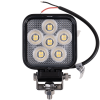 Reflector de lámpara de trabajo LED TT TECHNOLOGY NEGRO TT.13324 24xLED 1920lm cuadrado