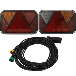 Luces traseras LED FRISTOM FT-270 + arnés MANTES 7m 7-PIN