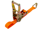 Cinta transportadora UNITRAILER de 4 m/25 mm/1 t de color naranja con tensor