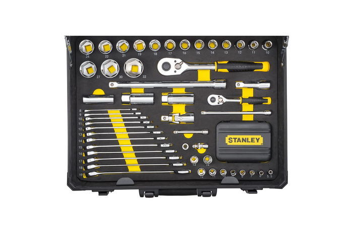 Kit de servicio STANLEY STMT98109-1, estuche de herramientas, 142 uds.