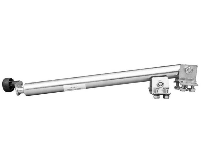 Pie de apoyo con manivela para remolque