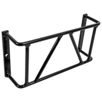 Rejilla protectora para luz trasera UNITRAILER, color negro, 260x125x70mm