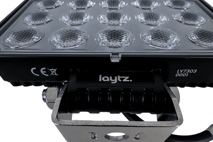 Reflector de lámpara de trabajo LED LAYTZ LY7303, 60 LED, 6000 lm, rectangular