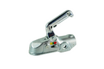 Enganche de bola WINTERHOFF WW 350 RC-K1414 para remolque de 3500 kg con barra de tiro de tubo de 60 mm, hierro fundido.