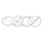 Cerradura adicional para puertas de vehículos comerciales + 2 llaves