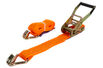 Cinta transportadora UNITRAILER de 3 m/50 mm/5 t de color naranja con tensor