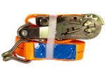 Cinta transportadora UNITRAILER de 6 m/25 mm/1 t de color naranja con tensor
