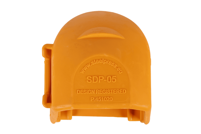 Cubierta de seguridad para el enganche de bola STEELPRESS SDP-05 Soft Dock con espacio para el tapón