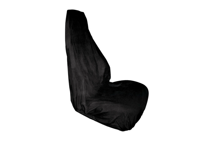 Funda de asiento de coche LAMPA 53255, color negro, para el asiento delantero