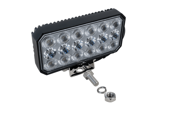 Reflector de lámpara de trabajo LED LAYTZ LY7304, 66 LED, 5800 lm, rectangular.