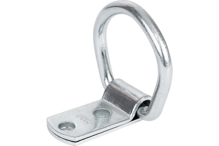 Anillo para cinturón con ojal triangular Knott para remolque