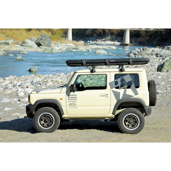 Cofre de techo para cañas de pescar INNO ROD BOX 290 (IF44BK)