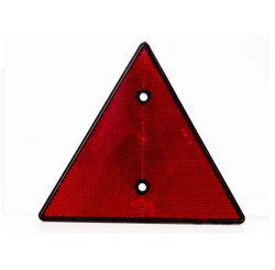 Reflector triangular rojo FRISTOM DOB-031 de 158 mm