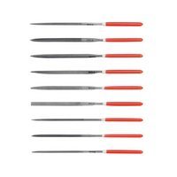 Juego de limas de aguja 10 piezas YATO YT-6164 4x160x75mm