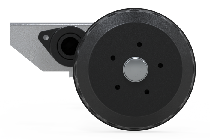 KNOTT VGB18MV eje frenado para remolque / grúa 1800kg 1600mm 2070mm 5x112