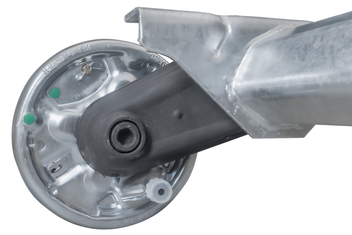 AL-KO COMPACT eje frenado para remolque / grúa 1350kg 1260mm 1630mm 5x112