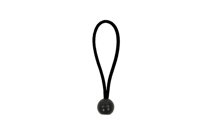 Juego de cuerdas para asegurar toldos de tiendas de campaña ProPlus 365644, cuerdas de goma con bola de 15 cm, 10 unidades.