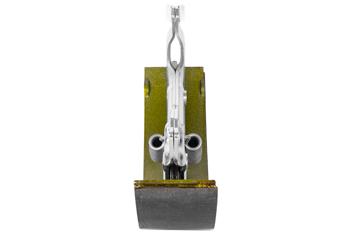 Zapatas de freno para ejes KNOTT 250x40 con juego de muelles, con tensor
