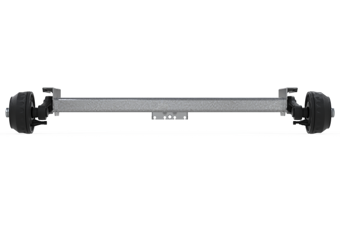 KNOTT VGB15 eje frenado para remolque / grúa 1500kg 1850mm 2300mm 5x112