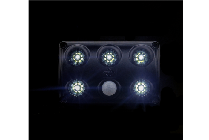 Lámpara LED HORPOL LWD2156/CZ de 900 lm, color negro, para interior de coche, con sensor de movimiento.