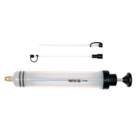 Dispositivo de succión manual para fluidos quirúrgicos, jeringa YATO YT-07084 de 500 ml.
