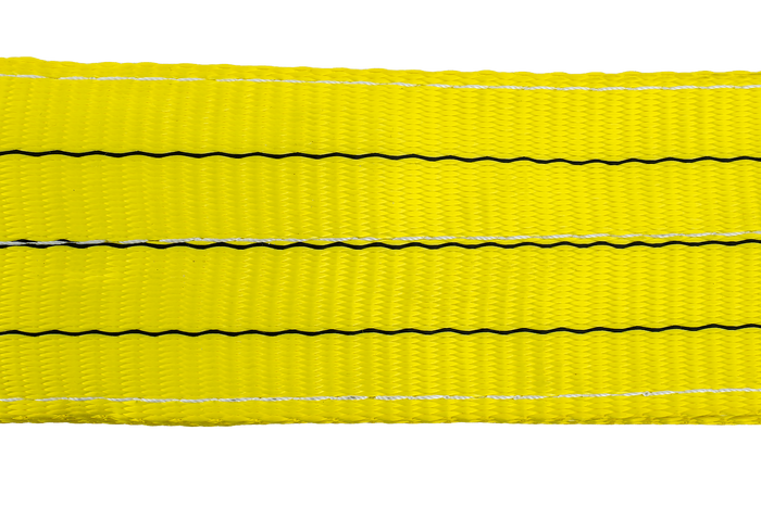 Eslinga de grúa HEFFA de 6 m/90 mm/3 t con bucles