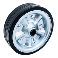 Rueda de repuesto para rueda jockey KNOTT 405641.001 de caucho macizo 200x60mm