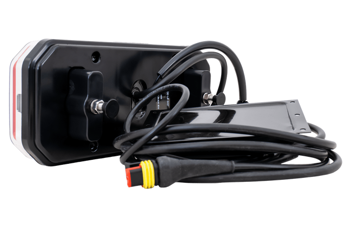 Luz trasera LED WAŚ W150DD universal con 6 funciones