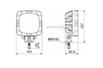 Lampa zespolona przednia z uchwytem Traktor