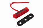 Luz de posición LED FRISTOM FT-081, roja, universal