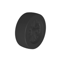 Rueda de repuesto para la rueda jockey KNOTT 6D7691.002, de plástico, 210x75 mm.