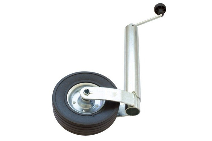 Rueda jockey con abrazadera WINTERHOFF ST60-255SB+KLE60 250kg 60mm 525-755mm