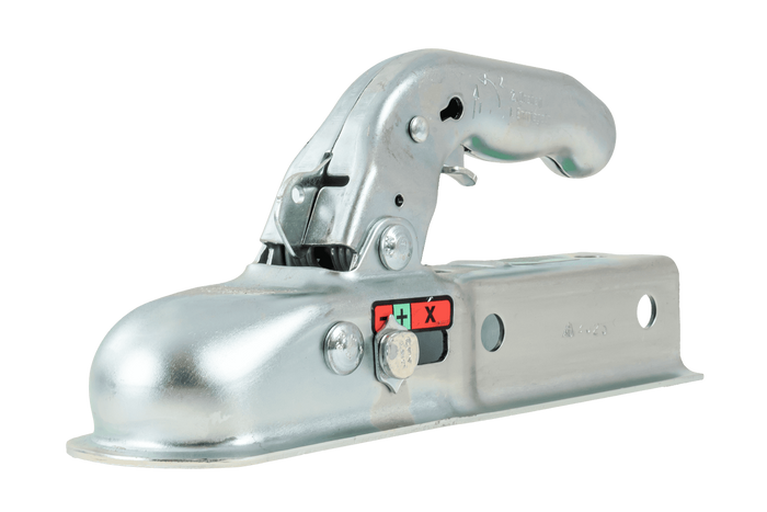 Enganche de bola KNOTT K7.5-G para remolque de 750 kg con barra de tiro cuadrada de 45 mm