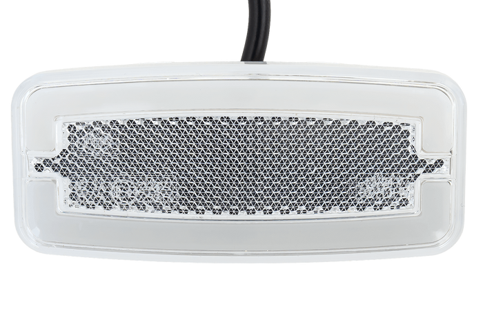 Lámpara de señalización universal LED blanca HORPOL LD 2764 con soporte