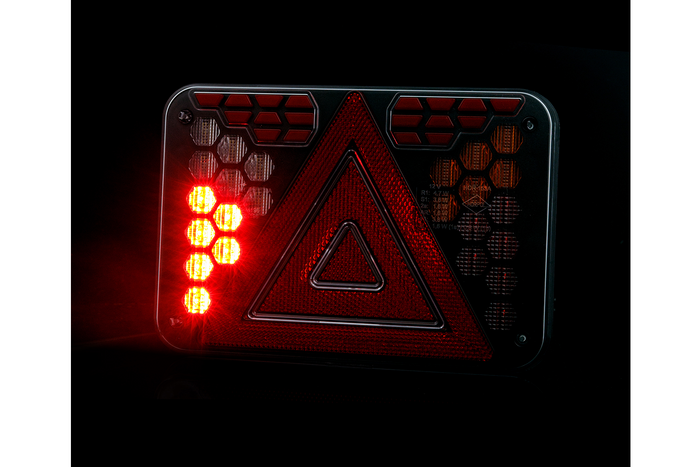 Piloto trasero LED HORPOL LZD 3216 de 7 funciones, lado derecho