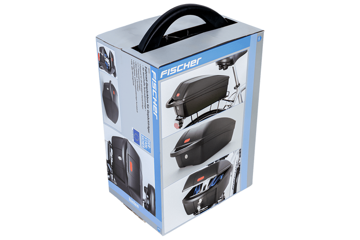 Caja portabicicletas FISCHER 86500, con cerradura.