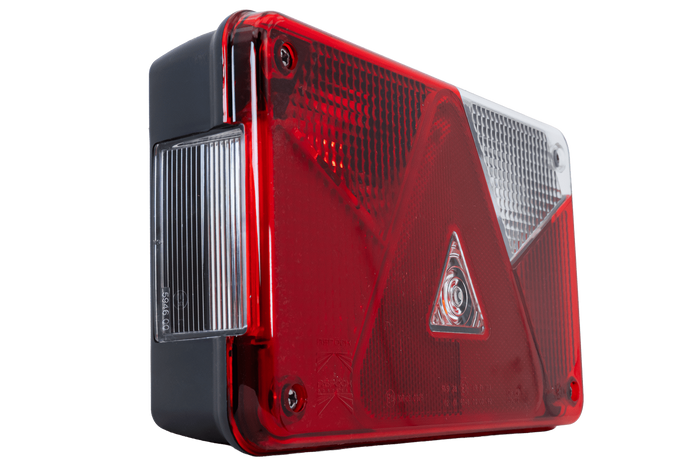 ASPÖCK Luz trasera Multipoint V, 7 funciones, derecha