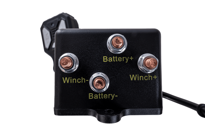 Cabrestante eléctrico para remolque PRESKO T-REX 3.5 12V 1590kg con cable de acero de 12m