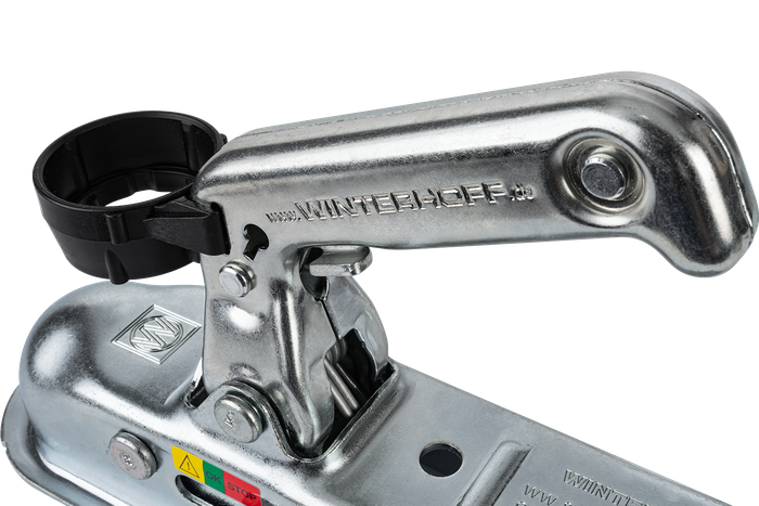 Enganche de bola WINTERHOFF WW8-E para remolque de 800kg con lanza cuadrada de 50mm