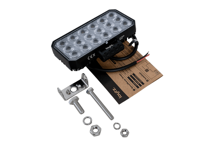 Reflector de lámpara de trabajo LED LAYTZ LY7305, 72 LED, 7000 lm, rectangular